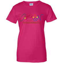 Women's Colorful IGETZITN Logo T-Shirt